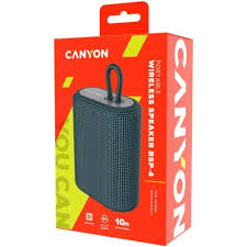 Canyon Bluetooth Speaker Bsp-4 Dark Grey